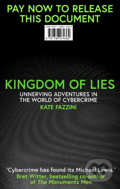 Kniha: Kingdom of Lies (Kate Fazzini). Oneworld, 2019 Kniha: Kingdom of Lies (Kate Fazzini). Oneworld, 2019