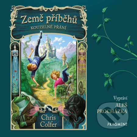 Audiokniha: Země příběhů - Kouzelné přání (Chris Colfer). Nakladatelství Fragment, 2019 Audiokniha: Země příběhů - Kouzelné přání (Chris Colfer). Nakladatelství Fragment, 2019