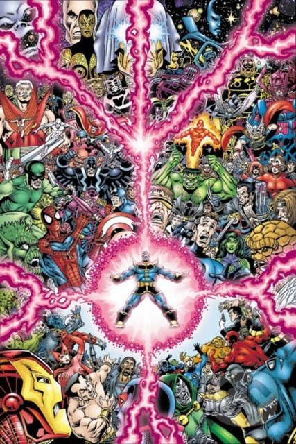 Kniha: Marvel Universe: The End (Jim Starlin). Marvel, 2019 Kniha: Marvel Universe: The End (Jim Starlin). Marvel, 2019