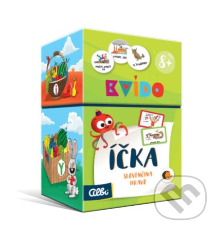 Spoločenská hra: Kvído: Íčka (Albi). Albi, 2019 Spoločenská hra: Kvído: Íčka (Albi). Albi, 2019