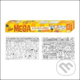 Kniha: Mega omalovánka: Město (VIKPAP). VIKPAP, 2018 Kniha: Mega omalovánka: Město (VIKPAP). VIKPAP, 2018