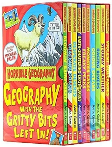Kniha: Horrible Geography (10 Book Boxset) (Anita Ganeri). Scholastic, 2012 Kniha: Horrible Geography (10 Book Boxset) (Anita Ganeri). Scholastic, 2012
