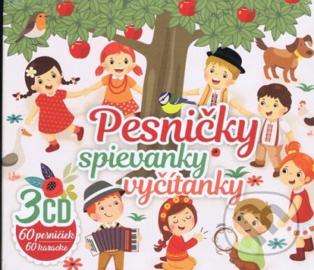 Hudobné CD: 3CD BOX Pesničky, Spievanky, Vyčítanky (Zune Trade). Zune Trade, 2019 Hudobné CD: 3CD BOX Pesničky, Spievanky, Vyčítanky (Zune Trade). Zune Trade, 2019