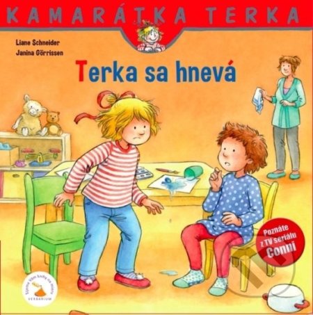 Kniha: Terka sa hnevá (Janina Görrissen a Liane Schneider). Verbarium, 2019 Kniha: Terka sa hnevá (Janina Görrissen a Liane Schneider). Verbarium, 2019
