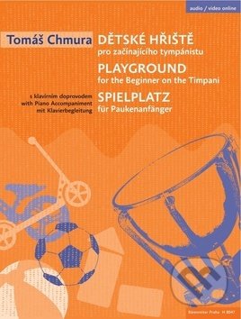 Kniha: Dětské hřiště pro začínajícího tympánistu s klavírním doprovodem (Tomáš Chmura). Bärenreiter Praha, 2019 Kniha: Dětské hřiště pro začínajícího tympánistu s klavírním doprovodem (Tomáš Chmura). Bärenreiter Praha, 2019