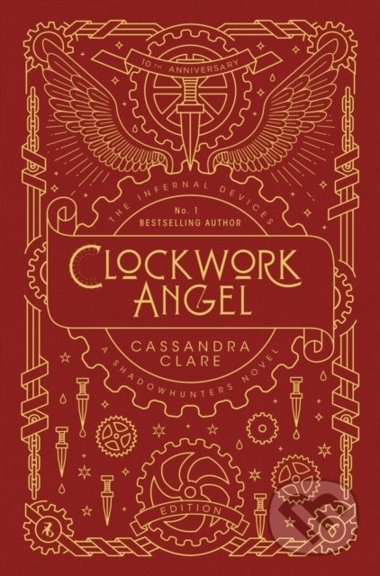 Kniha: Clockwork Angel (Cassandra Clare). Walker books, 2019 Kniha: Clockwork Angel (Cassandra Clare). Walker books, 2019