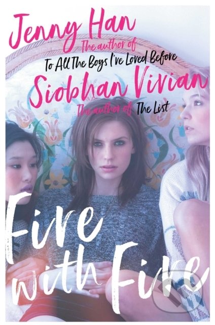 Kniha: Fire with Fire (Jenny Han a Siobhan Vivian). Simon & Schuster, 2019 Kniha: Fire with Fire (Jenny Han a Siobhan Vivian). Simon & Schuster, 2019