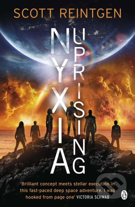 Kniha: Nyxia Uprising (Scott Reintgen). Penguin Books, 2020 Kniha: Nyxia Uprising (Scott Reintgen). Penguin Books, 2020