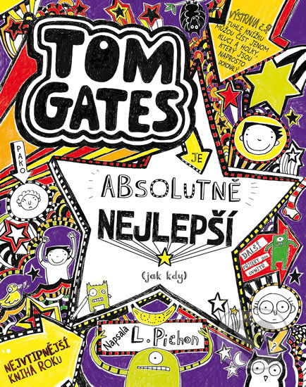 Kniha: Tom Gates je absolutně nejlepší (jak kdy) (Liz Pichon). Brio, 2020 Kniha: Tom Gates je absolutně nejlepší (jak kdy) (Liz Pichon). Brio, 2020