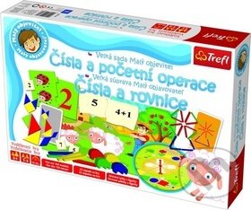 Spoločenská hra: Malý objevitel: Čísla a početní operace / Čísla a rovnice (Trefl). Trefl Spoločenská hra: Malý objevitel: Čísla a početní operace / Čísla a rovnice (Trefl). Trefl