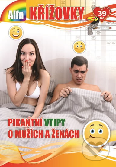 Kniha: Křížovky 3/2019 - Pikantní vtipy o mužích a ženách (Alfasoft). Alfasoft, 2019 Kniha: Křížovky 3/2019 - Pikantní vtipy o mužích a ženách (Alfasoft). Alfasoft, 2019