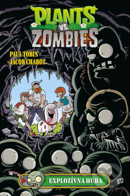 Kniha: Plants vs. Zombies: Explozívna huba (Paul Tobin a Ron Chan). Fragment, 2019 Kniha: Plants vs. Zombies: Explozívna huba (Paul Tobin a Ron Chan). Fragment, 2019