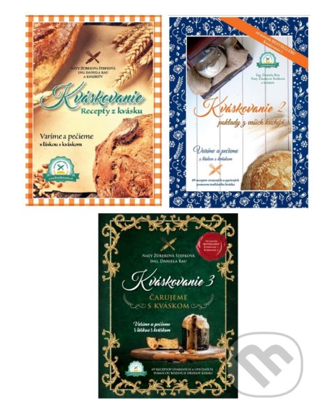 Kniha: Kváskovanie 1-3 (Daniela Rau, Naty Žúreková Štefková a kolektiv). PLUTOS COMPANY Kniha: Kváskovanie 1-3 (Daniela Rau, Naty Žúreková Štefková a kolektiv). PLUTOS COMPANY