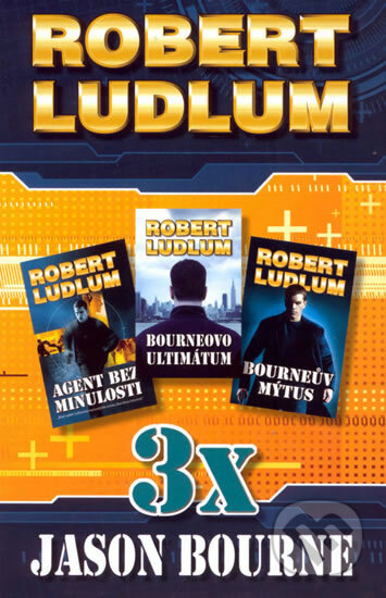 Kniha: 3x Jason Bourne (Robert Ludlum). Domino, 2008 Kniha: 3x Jason Bourne (Robert Ludlum). Domino, 2008