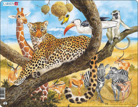 Puzzle: Leopard (FH8) (Larsen). Larsen Puzzle: Leopard (FH8) (Larsen). Larsen