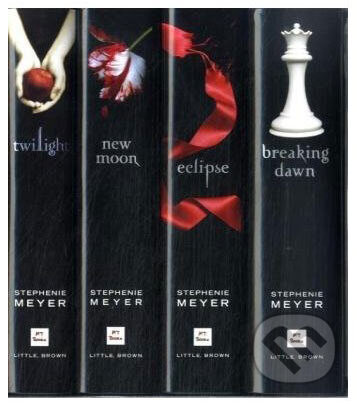 Kniha: Twilight Saga - anglický jazyk (kolekcia) (Stephenie Meyer). Atom, Little Brown Kniha: Twilight Saga - anglický jazyk (kolekcia) (Stephenie Meyer). Atom, Little Brown
