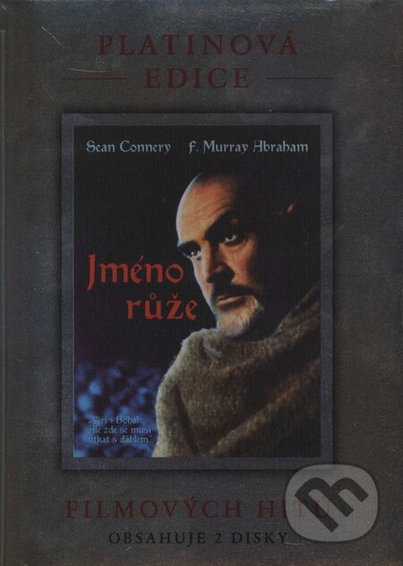 Film: Meno ruže (Jean - Jacques Annaud) (DVD). Magicbox, 1986 Film: Meno ruže (Jean - Jacques Annaud) (DVD). Magicbox, 1986