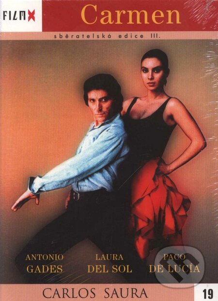 Film: Carmen (F. A. Brabec, Vicente Aranda a Carlos Saura) (DVD). Hollywood, 1983 Film: Carmen (F. A. Brabec, Vicente Aranda a Carlos Saura) (DVD). Hollywood, 1983