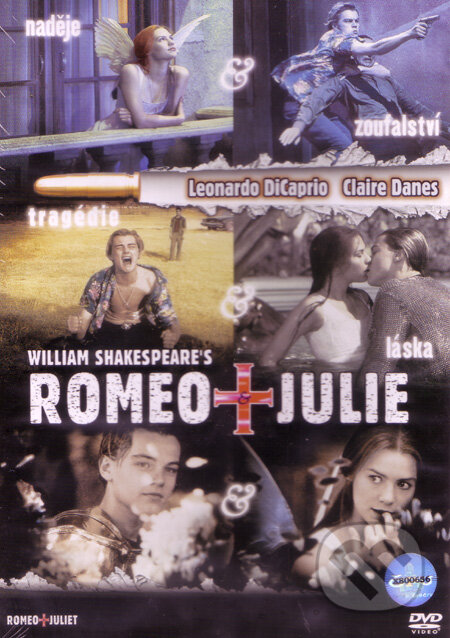 Film: Rómeo a Júlia (Baz Luhrmann) (DVD). Bonton Film, 1996 Film: Rómeo a Júlia (Baz Luhrmann) (DVD). Bonton Film, 1996