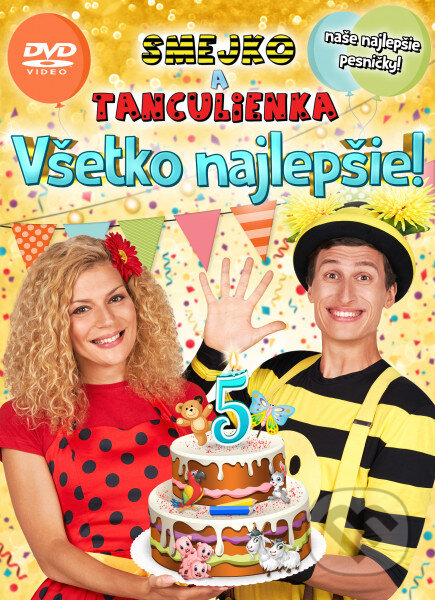 Film: Smejko a Tanculienka: Všetko najlepšie! (Smejko a Tanculienka) (DVD). Motte, 2019 Film: Smejko a Tanculienka: Všetko najlepšie! (Smejko a Tanculienka) (DVD). Motte, 2019