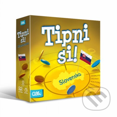 Společenská hra: Tipni si! Slovensko (Albi). Albi, 2019 Společenská hra: Tipni si! Slovensko (Albi). Albi, 2019
