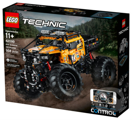 Spoločenská hra: LEGO Technic RC Extrémny teréniak 4x4 (LEGO). LEGO, 2019 Spoločenská hra: LEGO Technic RC Extrémny teréniak 4x4 (LEGO). LEGO, 2019