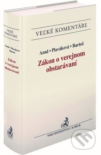 Kniha: Zákon o verejnom obstarávaní (Autorský kolektív). C. H. Beck SK, 2019 Kniha: Zákon o verejnom obstarávaní (Autorský kolektív). C. H. Beck SK, 2019