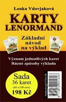 Kniha: Karty Lenormand (Lenka Vdovjaková). Eugenika, 2017 Kniha: Karty Lenormand (Lenka Vdovjaková). Eugenika, 2017