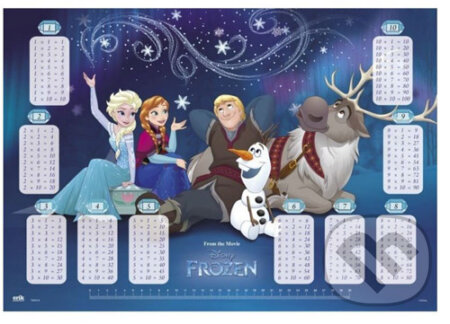Podložka na stôl Disney: Frozen, , 2019