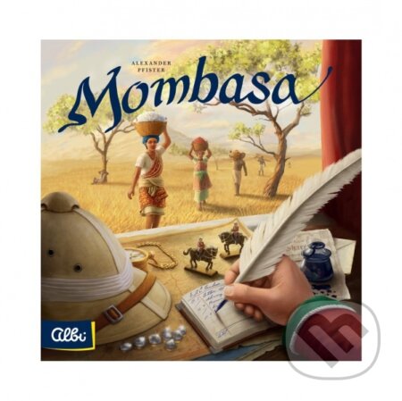 Spoločenská hra: Mombasa (Alexander Pfister). Albi, 2019 Spoločenská hra: Mombasa (Alexander Pfister). Albi, 2019