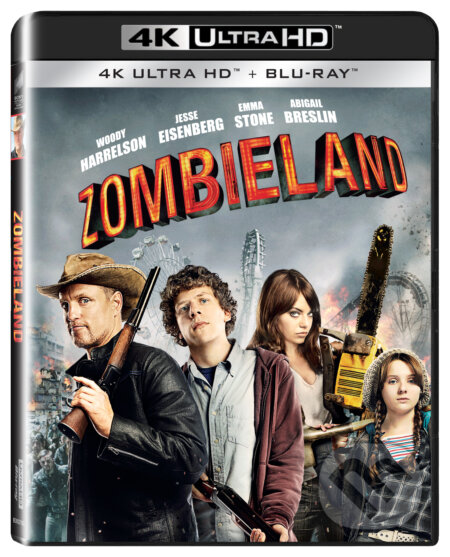Film: Zombieland Ultra HD Blu-ray (Ruben Fleischer) (UltraHDBlu-ray). Bonton Film, 2019 Film: Zombieland Ultra HD Blu-ray (Ruben Fleischer) (UltraHDBlu-ray). Bonton Film, 2019