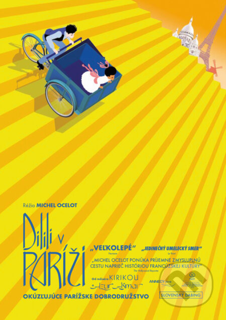 Film: Dilili v Paríži (Michel Ocelot) (DVD). Magicbox, 2019 Film: Dilili v Paríži (Michel Ocelot) (DVD). Magicbox, 2019