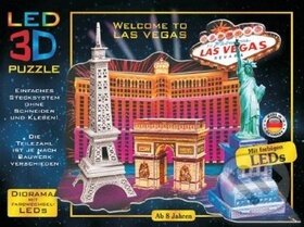 LED 3D Puzzle Vítejte v Las Vegas, Trefl, 2019
