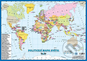 Kniha: Politická mapa světa A3 (Petr Kupka). Kupka, 2019 Kniha: Politická mapa světa A3 (Petr Kupka). Kupka, 2019