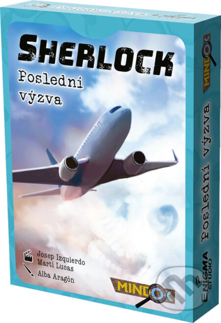 Spoločenská hra: Sherlock 1: Poslední výzva (Francisco Gallego Arredondo a Martí Lucas Feliu). Mindok, 2019 Spoločenská hra: Sherlock 1: Poslední výzva (Francisco Gallego Arredondo a Martí Lucas Feliu). Mindok, 2019