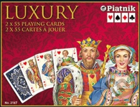 Společenská hra: Karty Kanasta-Luxury (Piatnik). Piatnik, 2019 Společenská hra: Karty Kanasta-Luxury (Piatnik). Piatnik, 2019