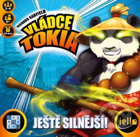 Společenská hra: Vládce Tokia: Ještě silnější! (rozšíření) (Richard Garfield). REXhry, 2019 Společenská hra: Vládce Tokia: Ještě silnější! (rozšíření) (Richard Garfield). REXhry, 2019