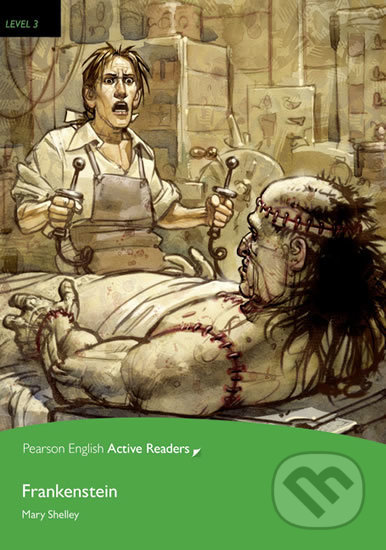 Kniha: Frankenstein (Mary Shelley). Pearson, 2015 Kniha: Frankenstein (Mary Shelley). Pearson, 2015