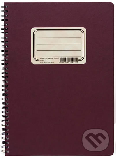 Kroužkový blok RETRO A4 (BOBO BLOK). BOBO BLOK, 2019 Kroužkový blok RETRO A4 (BOBO BLOK). BOBO BLOK, 2019