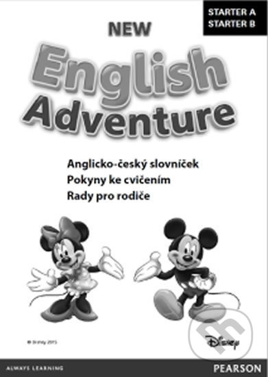 Kniha: New English Adventure STA A a B slovníček CZ (Bohemian Ventures). Bohemian Ventures, 2017 Kniha: New English Adventure STA A a B slovníček CZ (Bohemian Ventures). Bohemian Ventures, 2017