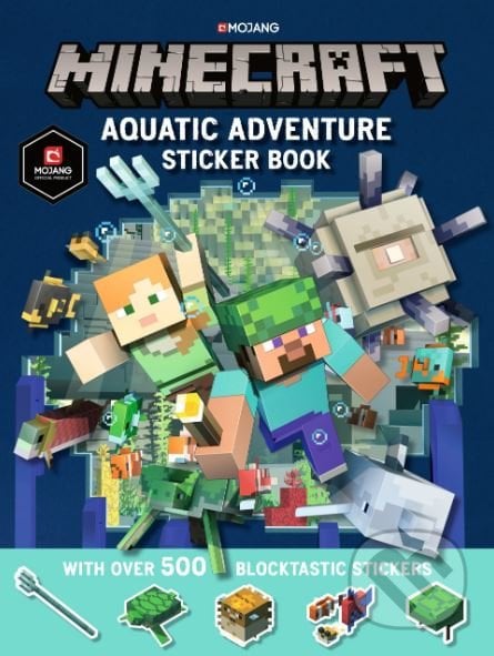 Minecraft Aquatic Adventure Sticker Book, Egmont Books, 2019