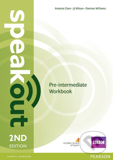 Kniha: Speakout - Pre-Intermediate - Workbook (no key) (Damian Williams). Pearson, 2015 Kniha: Speakout - Pre-Intermediate - Workbook (no key) (Damian Williams). Pearson, 2015