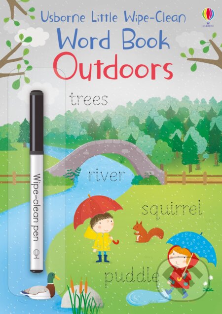 Kniha: Little Wipe-Clean Word Books Outdoors (Felicity Brooks). Usborne, 2019 Kniha: Little Wipe-Clean Word Books Outdoors (Felicity Brooks). Usborne, 2019