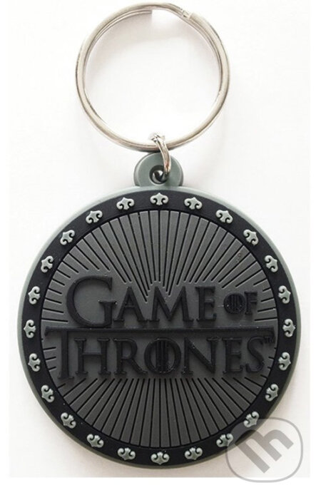 Gumová klíčenka Game of Thrones - Logo, Fantasy, 2015