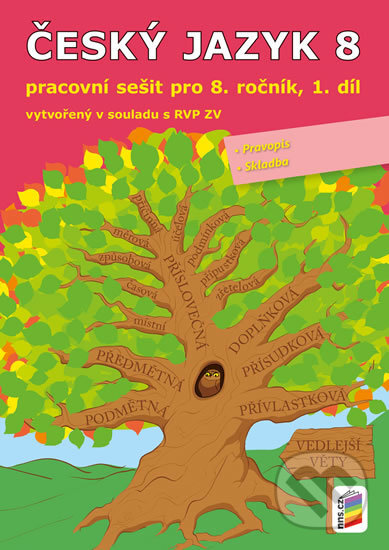 Kniha: Český jazyk 8 - 1. díl (NNS). NNS, 2019 Kniha: Český jazyk 8 - 1. díl (NNS). NNS, 2019