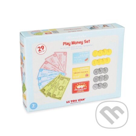Spoločenská hra: Set peniaze a platobné karty na hranie (Le Toy Van). Le Toy Van, 2019 Spoločenská hra: Set peniaze a platobné karty na hranie (Le Toy Van). Le Toy Van, 2019