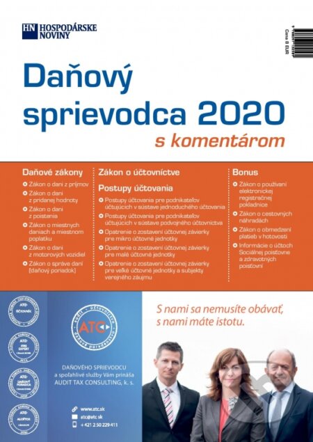 Kniha: Daňový sprievodca 2020 (Hospodárske noviny). Hospodárske noviny, 2020 Kniha: Daňový sprievodca 2020 (Hospodárske noviny). Hospodárske noviny, 2020