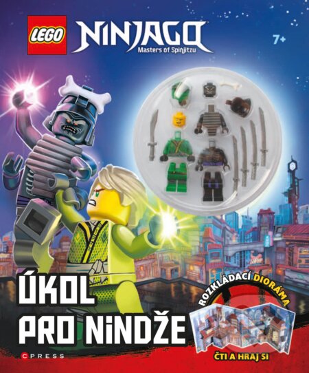 Kniha: LEGO NINJAGO: Úkol pro nindže (CPRESS). CPRESS, 2019 Kniha: LEGO NINJAGO: Úkol pro nindže (CPRESS). CPRESS, 2019