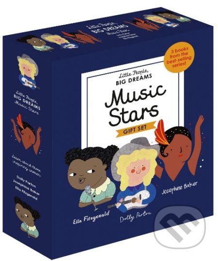 Kniha: Music Stars (Maria Isabel Sánchez Vegara). Frances Lincoln, 2019 Kniha: Music Stars (Maria Isabel Sánchez Vegara). Frances Lincoln, 2019