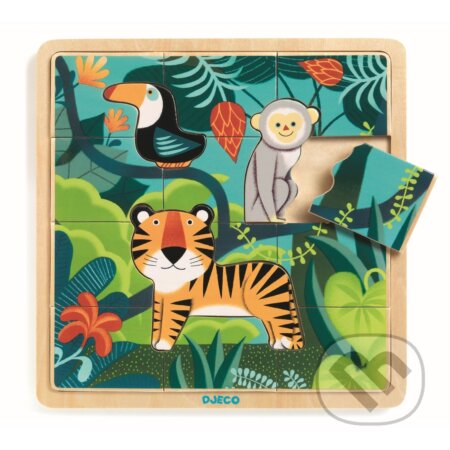 Spoločenská hra: Puzzle Džungľa (Djeco). Djeco, 2019 Spoločenská hra: Puzzle Džungľa (Djeco). Djeco, 2019